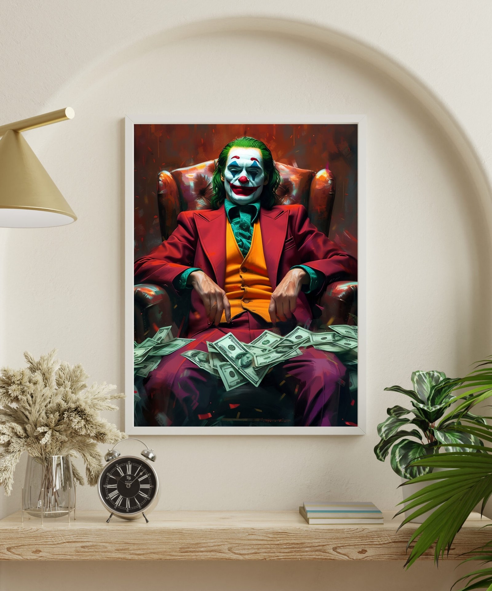 King of Chaos: The Joker Art Print - Image 3
