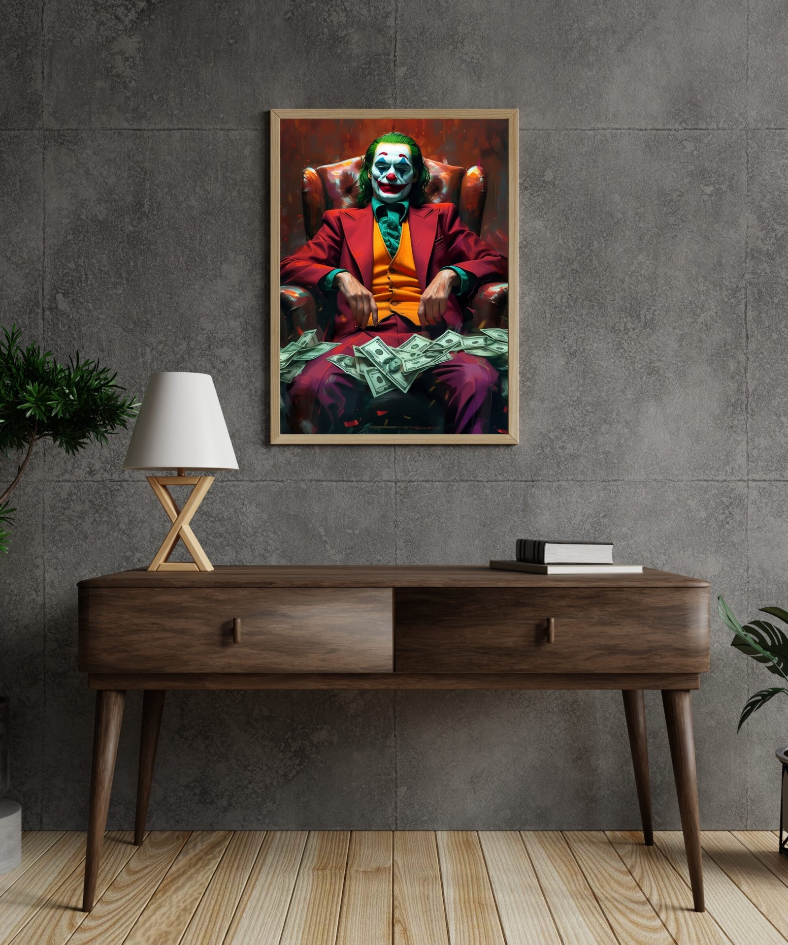 King of Chaos: The Joker Art Print - Image 4