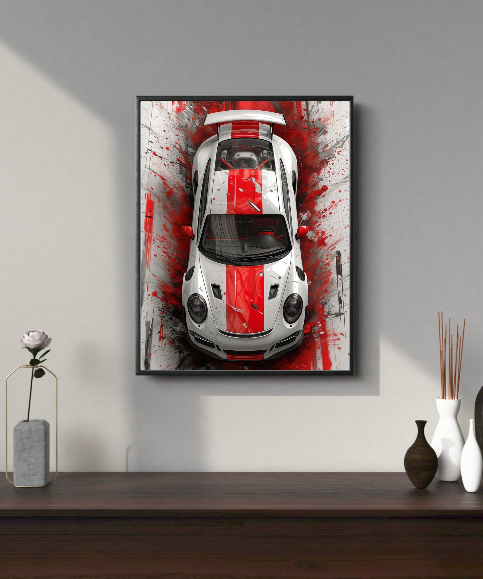 Apex Hunter: Porsche 911 GT3 RS Art Print - Image 2