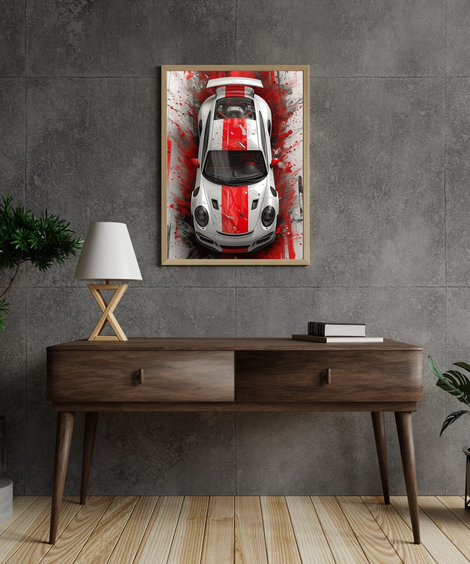 Apex Hunter: Porsche 911 GT3 RS Art Print - Image 4