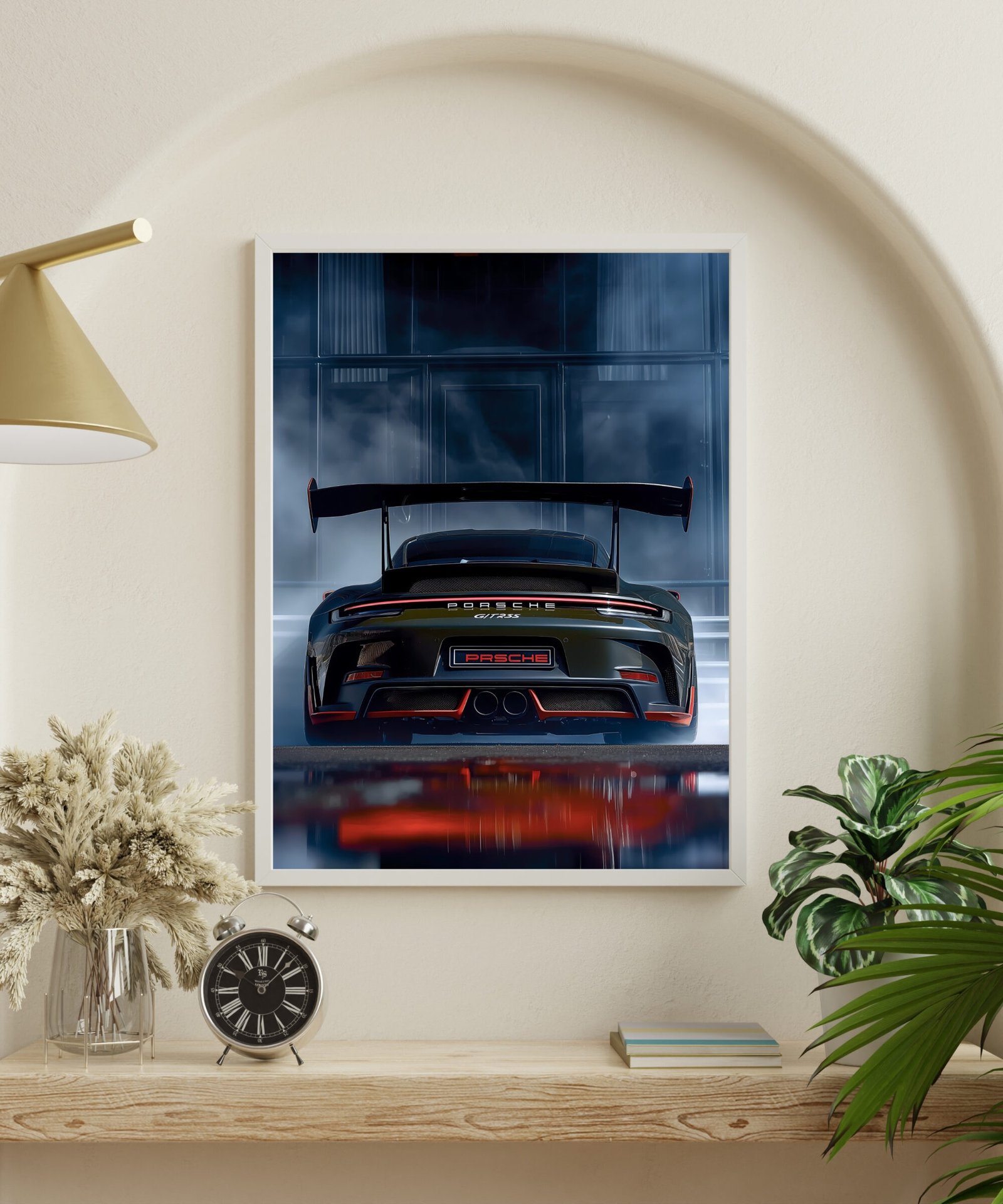 The Intimidator: Porsche 911 GT3 RS Art Print - Image 3