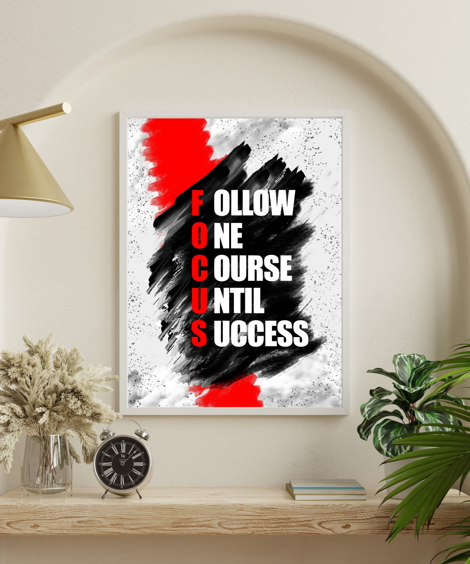 "Focus" Acronym Art Print - Image 3