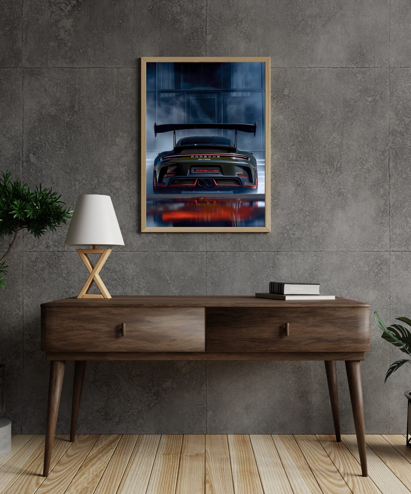 The Intimidator: Porsche 911 GT3 RS Art Print - Image 4