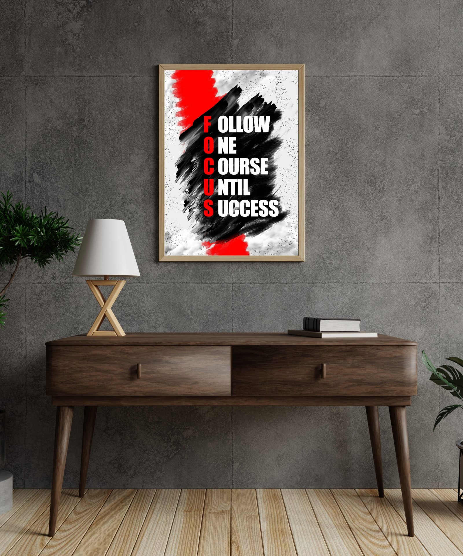 "Focus" Acronym Art Print - Image 4