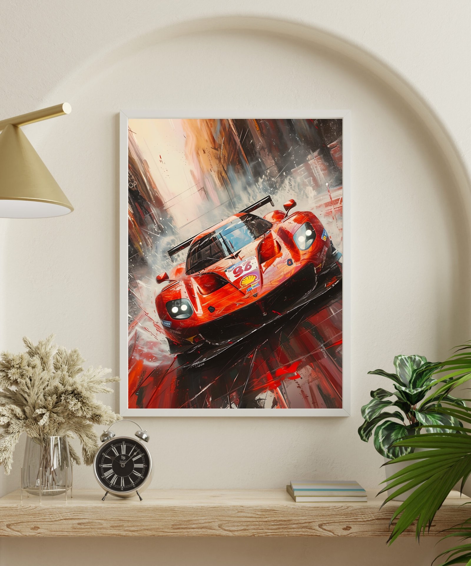 Rain Master: Endurance Racer Art Print - Image 3