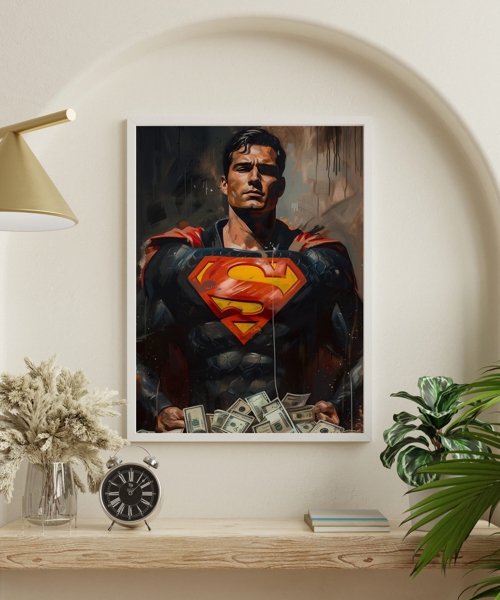 The Price of Power: Superman Art Print - Image 3