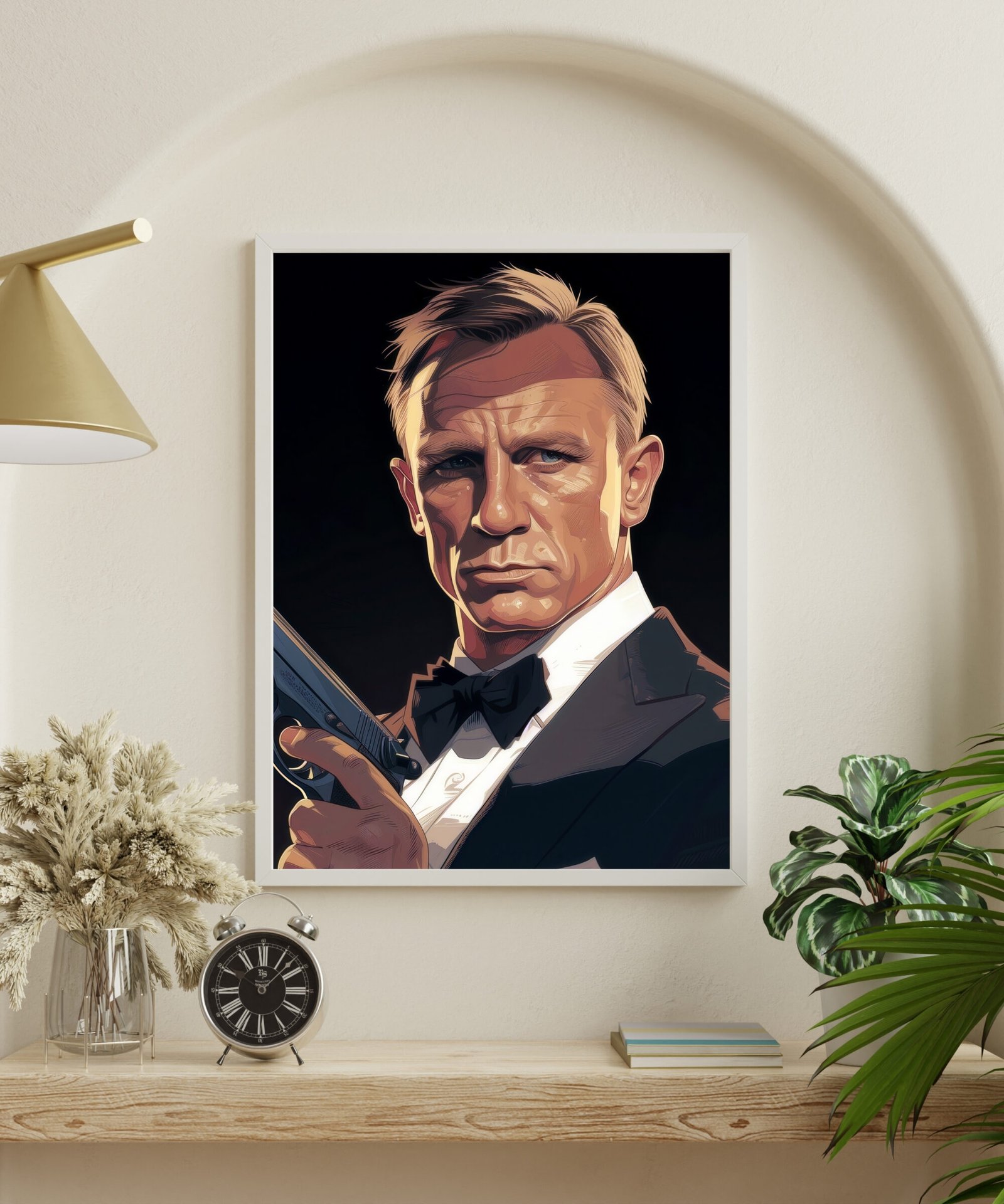 Shaken, Not Stirred: James Bond Art Print - Image 3