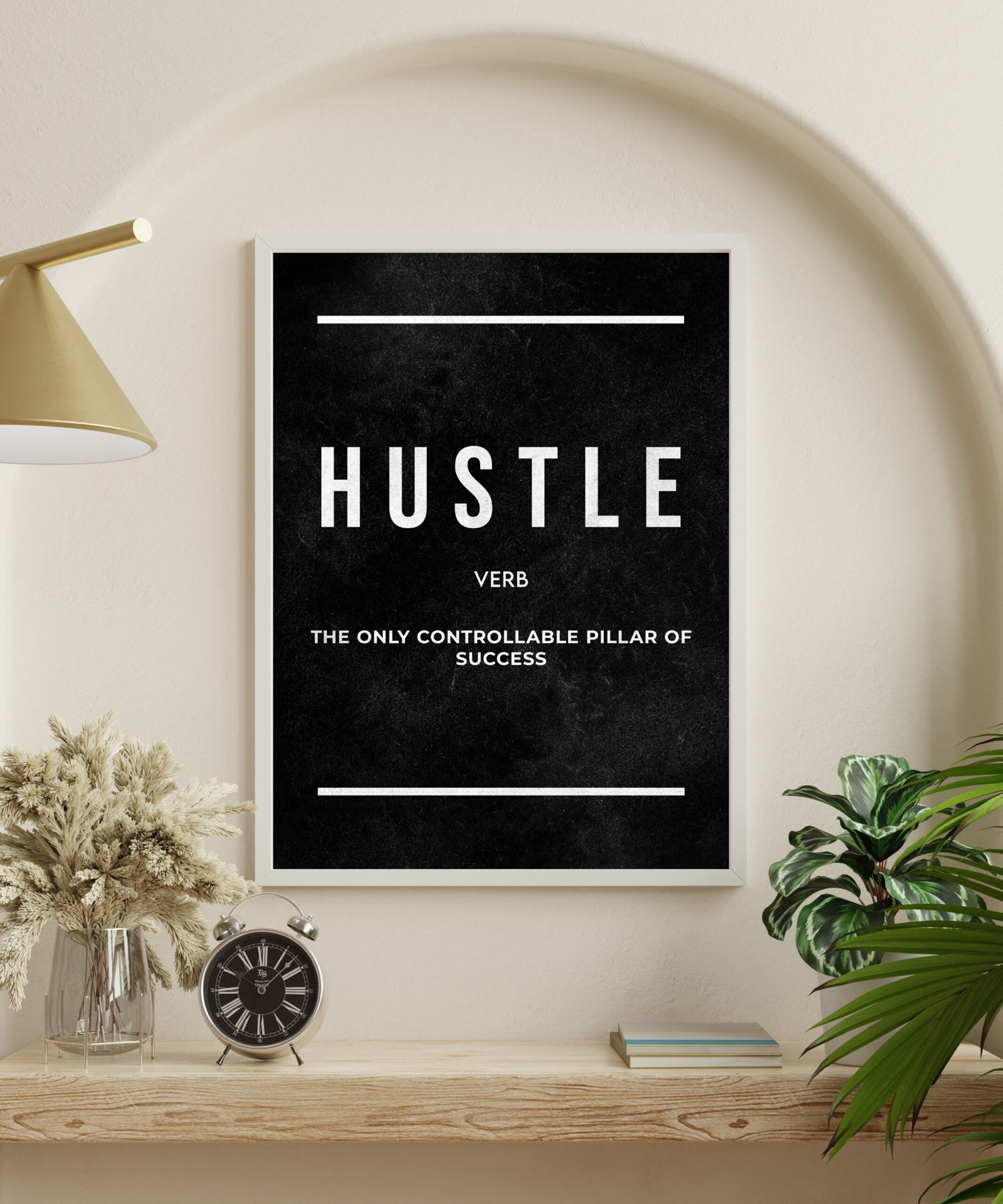 "Hustle" Definition Art Print - Image 3
