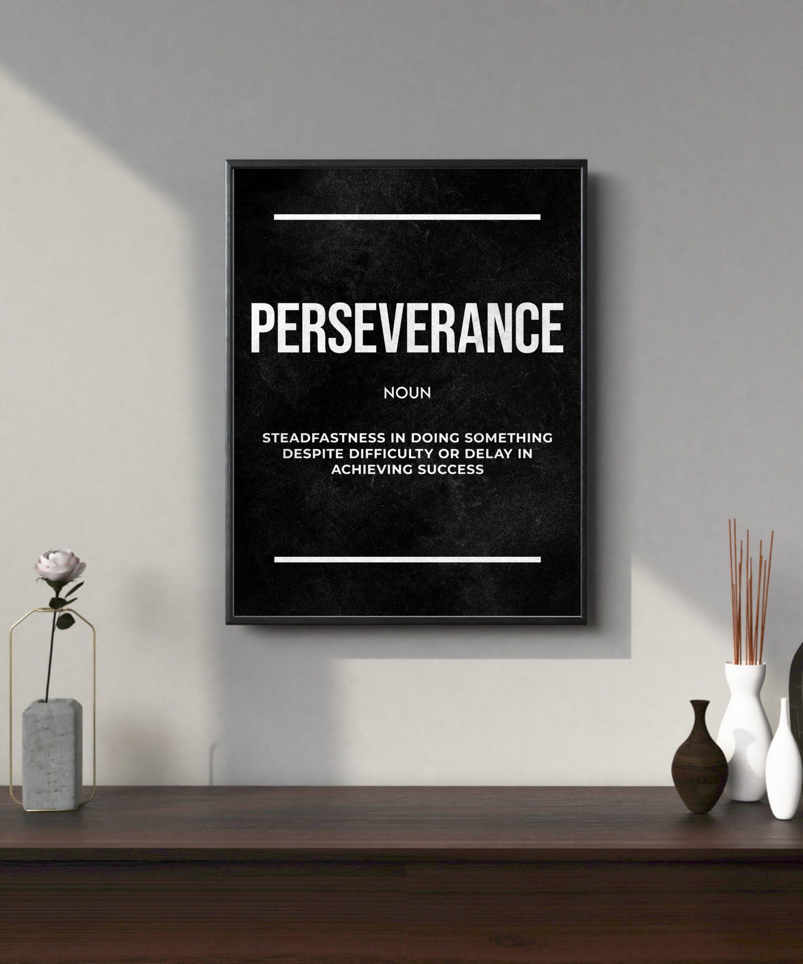 "Perseverance" Definition Art Print - Image 2