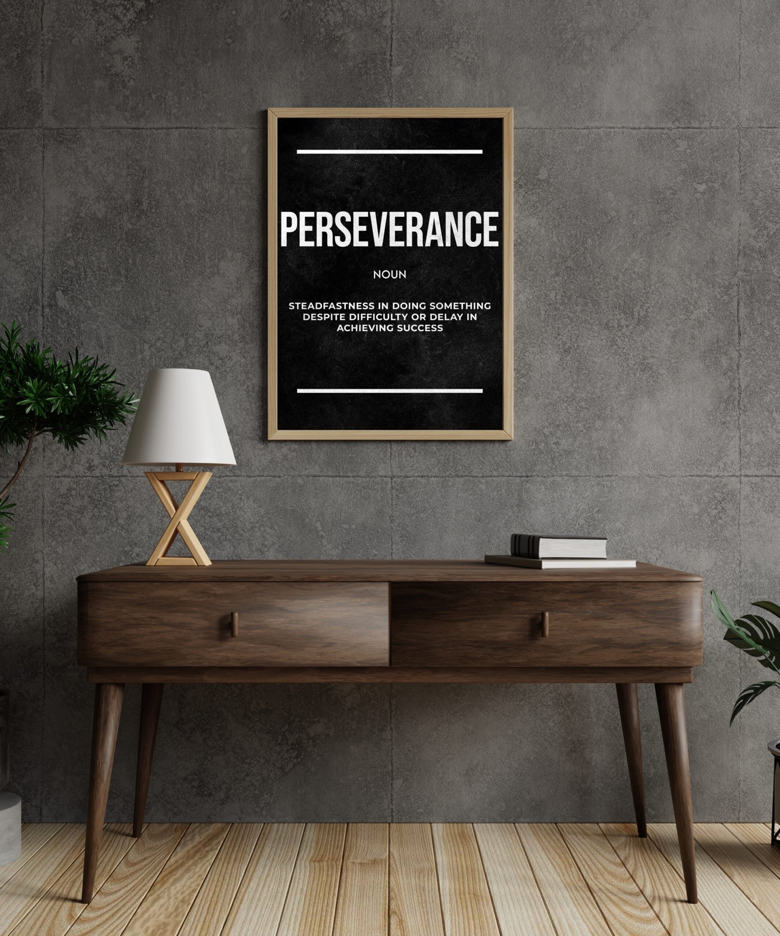 "Perseverance" Definition Art Print - Image 4